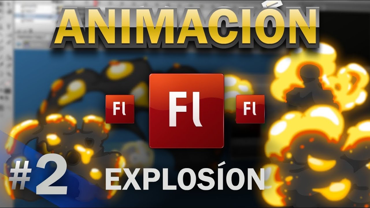 Como animar una explosión de fuego en adobe flash