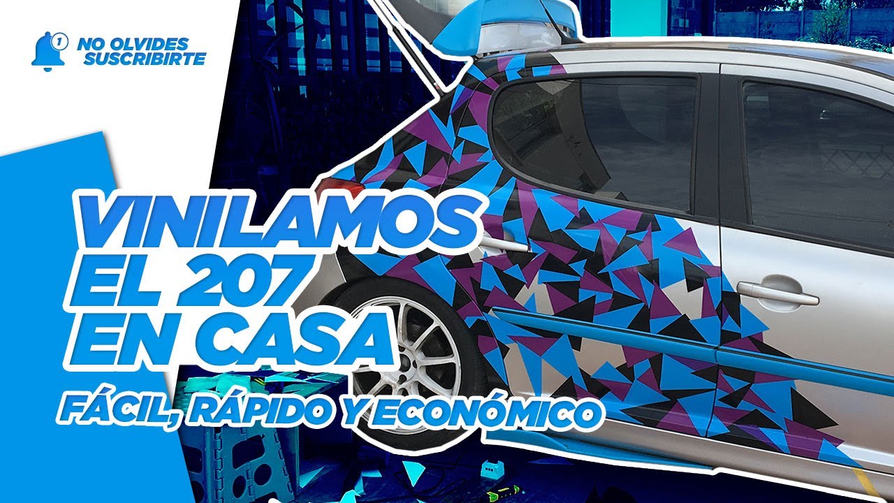 Finalmente vinilamos el peugeot 207 | TurboNoCargado