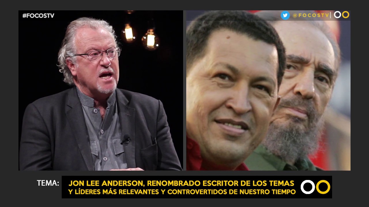Jon Lee Anderson, renombrado escritor de los temas y líderes más relevantes y controvertidos