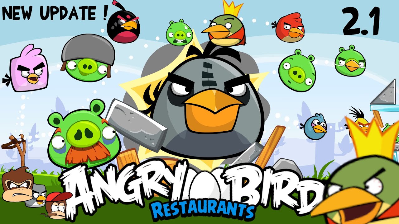 Angry Birds Restaurants 2.1 - by @Chocolatemilkdrinkerhi