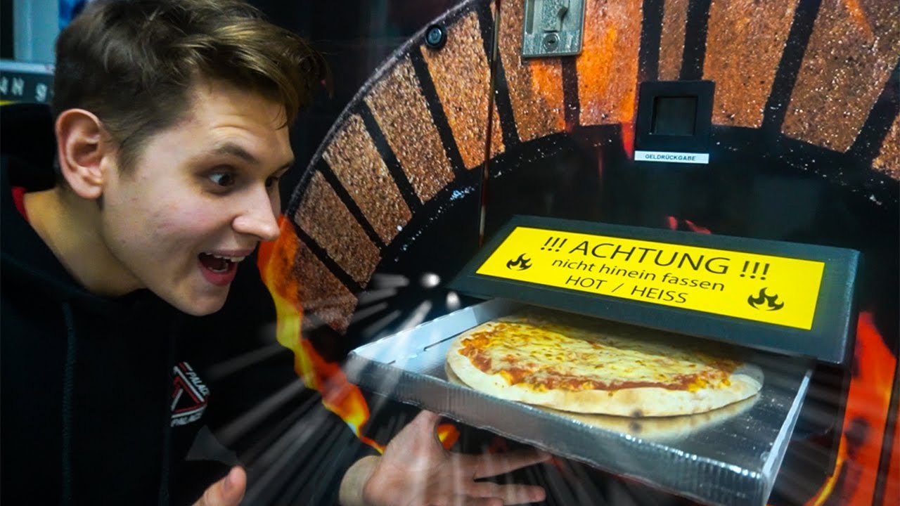 Ich teste einen PIZZA AUTOMATEN🍕📱(Nach einem Jahr)