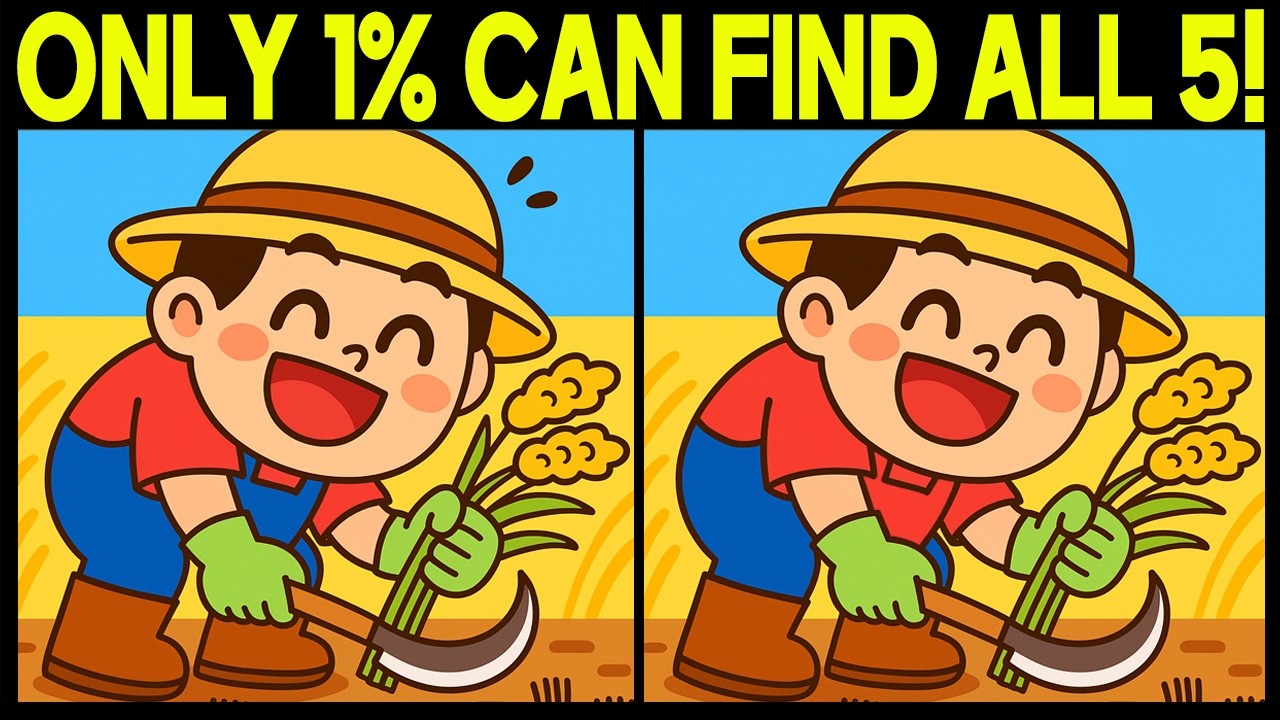 Eagle Eyes Only! Find 5 Differences Before Time’s Up