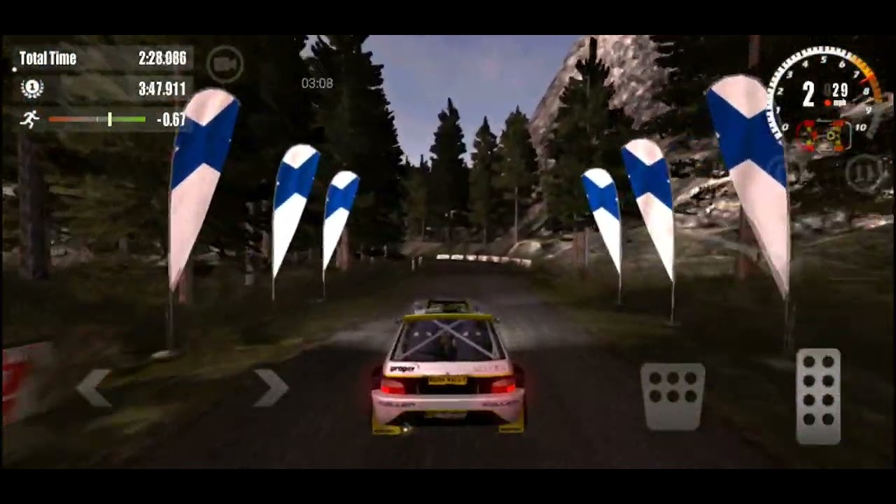  rush rally demo Game play