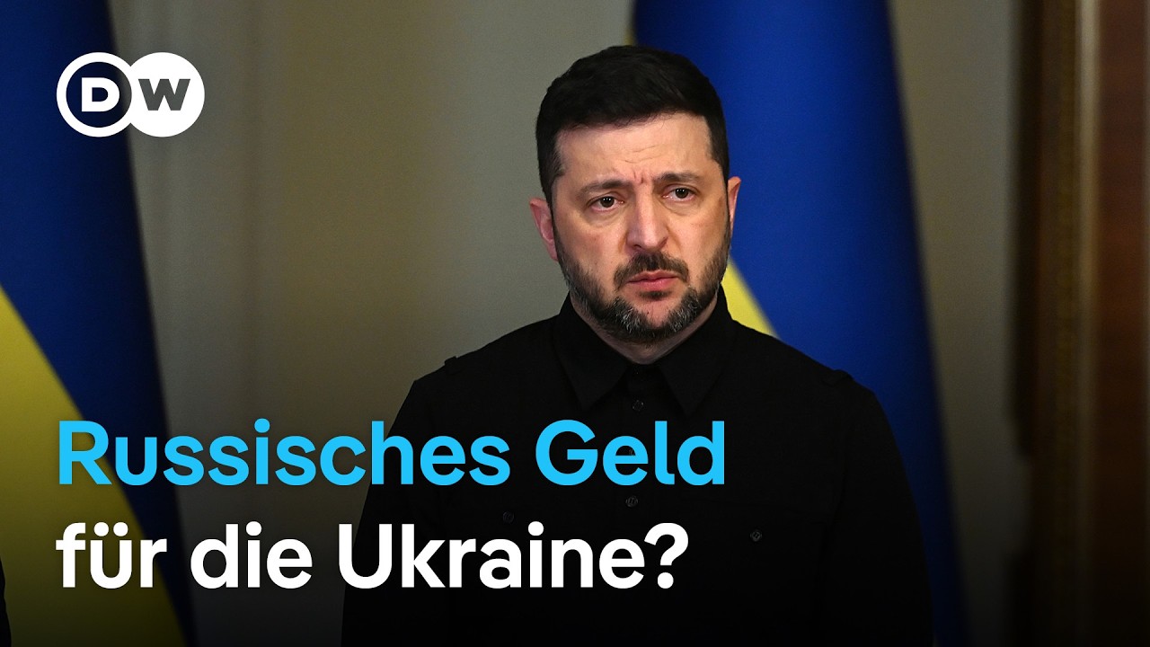 Wie eingefrorenes russisches Verm&ouml;gen der Ukraine nutzen k&ouml;nnte | DW Nachrichten