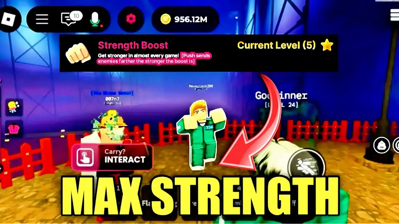 I Went From Noob to MAX STRENGTH in Roblox Ink Game (INSANE!)
