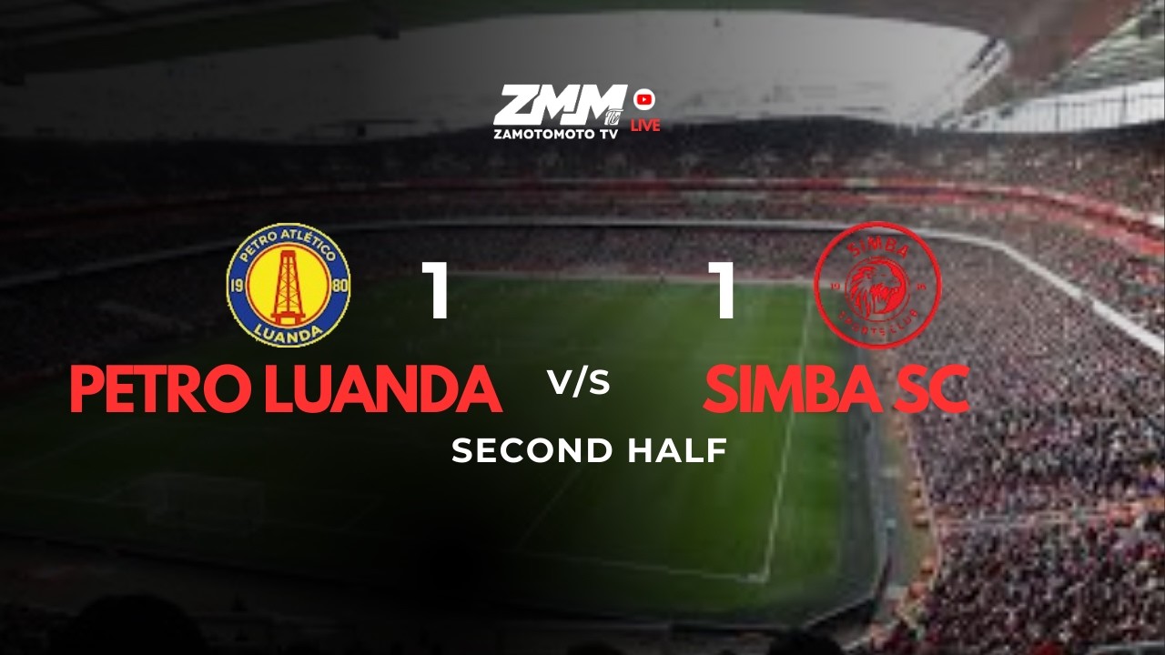 LIVE: PETRO DE LUANDA 1 V/S 1 SIMBA SC