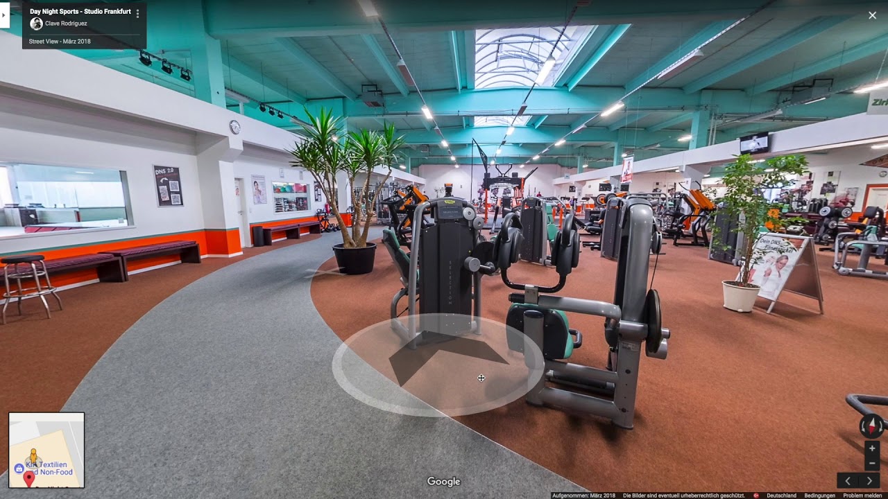 Day Night Sports - Frankfurt als virtueller 360° Panorama-Rundgang in Google Street View!