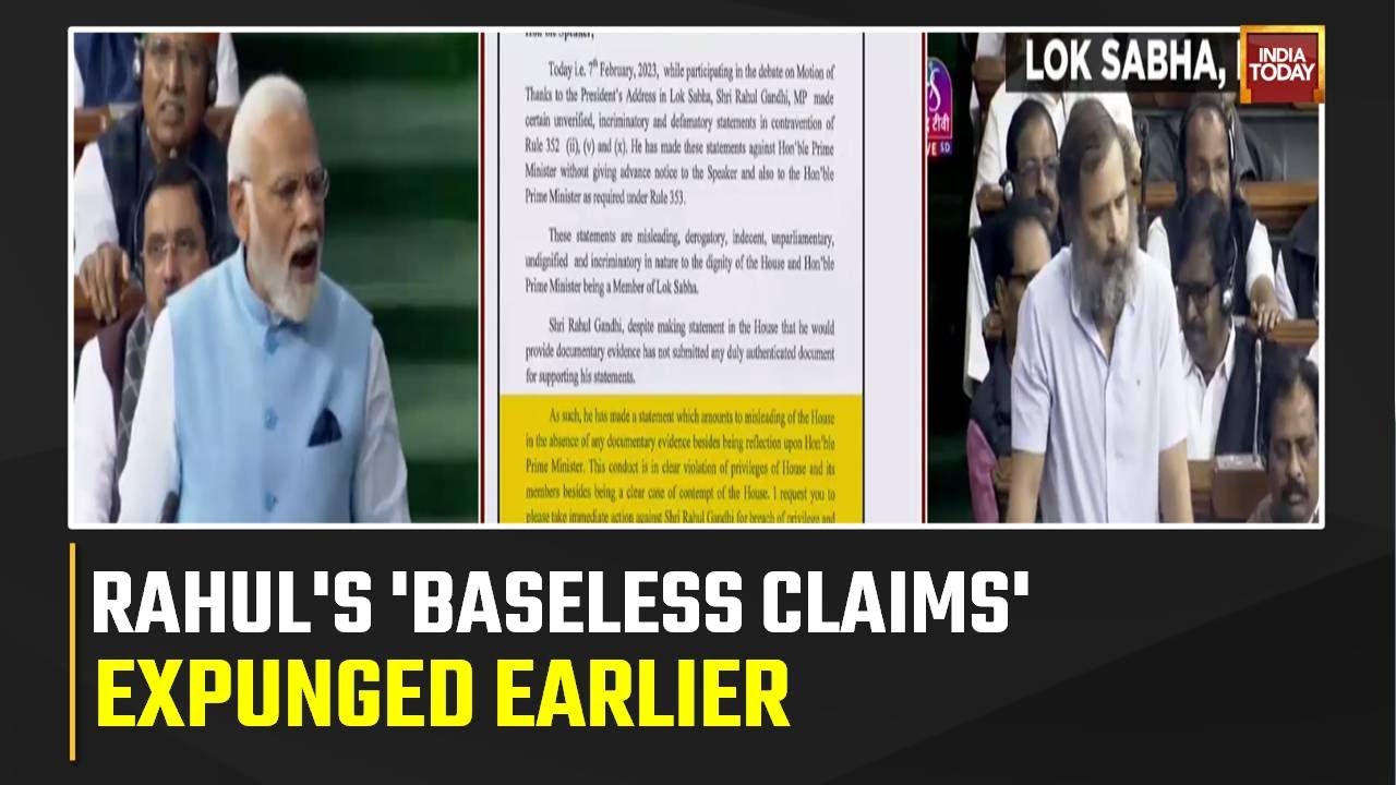 Rahul Gandhi Accused Of Making False Claims Against PM Modi, LS Secretariat Sends Show cause Notice