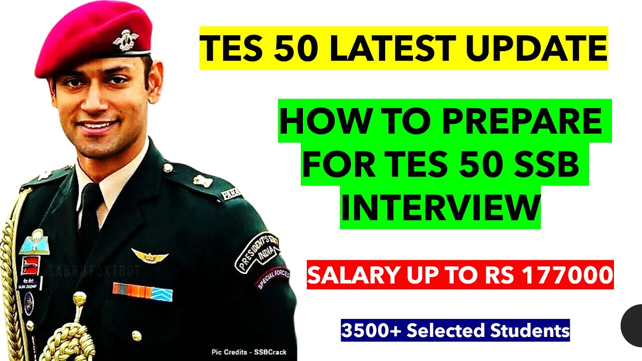 TES 50 FORMS OUT | TES 50 SSB PREPARATION PLAN | TES 50 NOTIFICATION