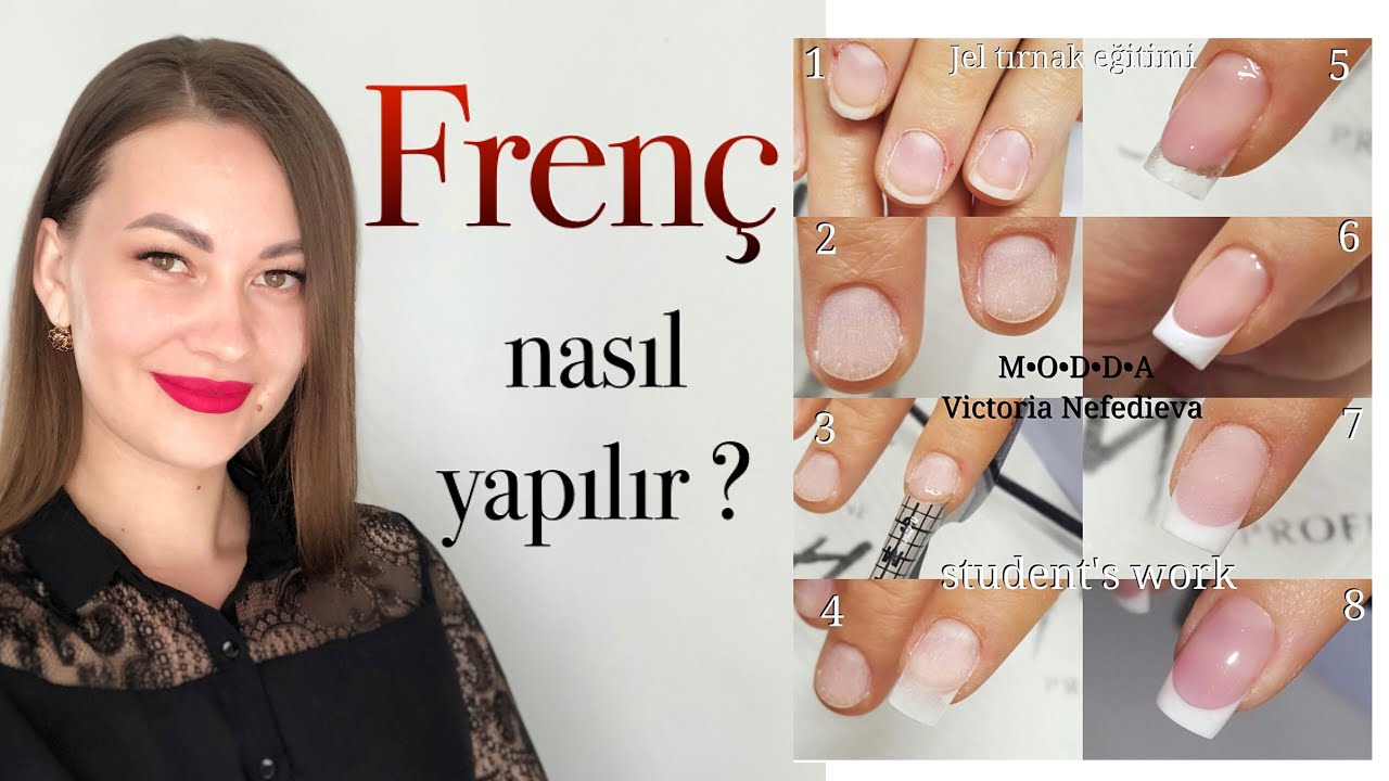 Protez tırnak dolgusu nasıl yapılır? Jel tırnak dolgusu frenç.
