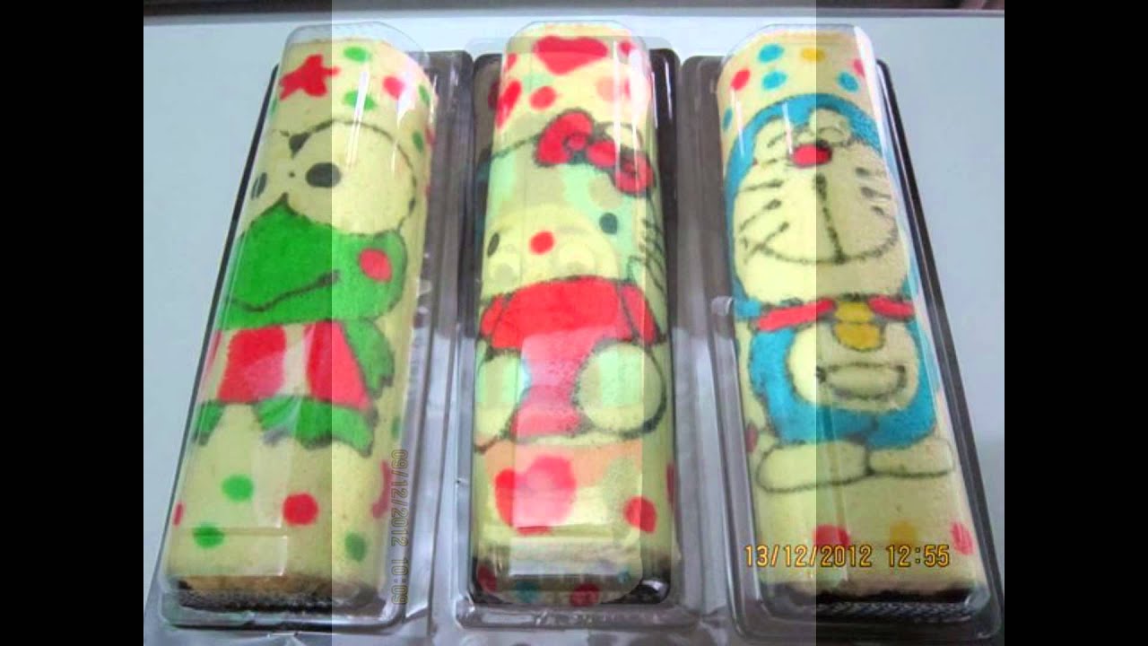 Deco Roll Cake | Bolu Gulung Motif