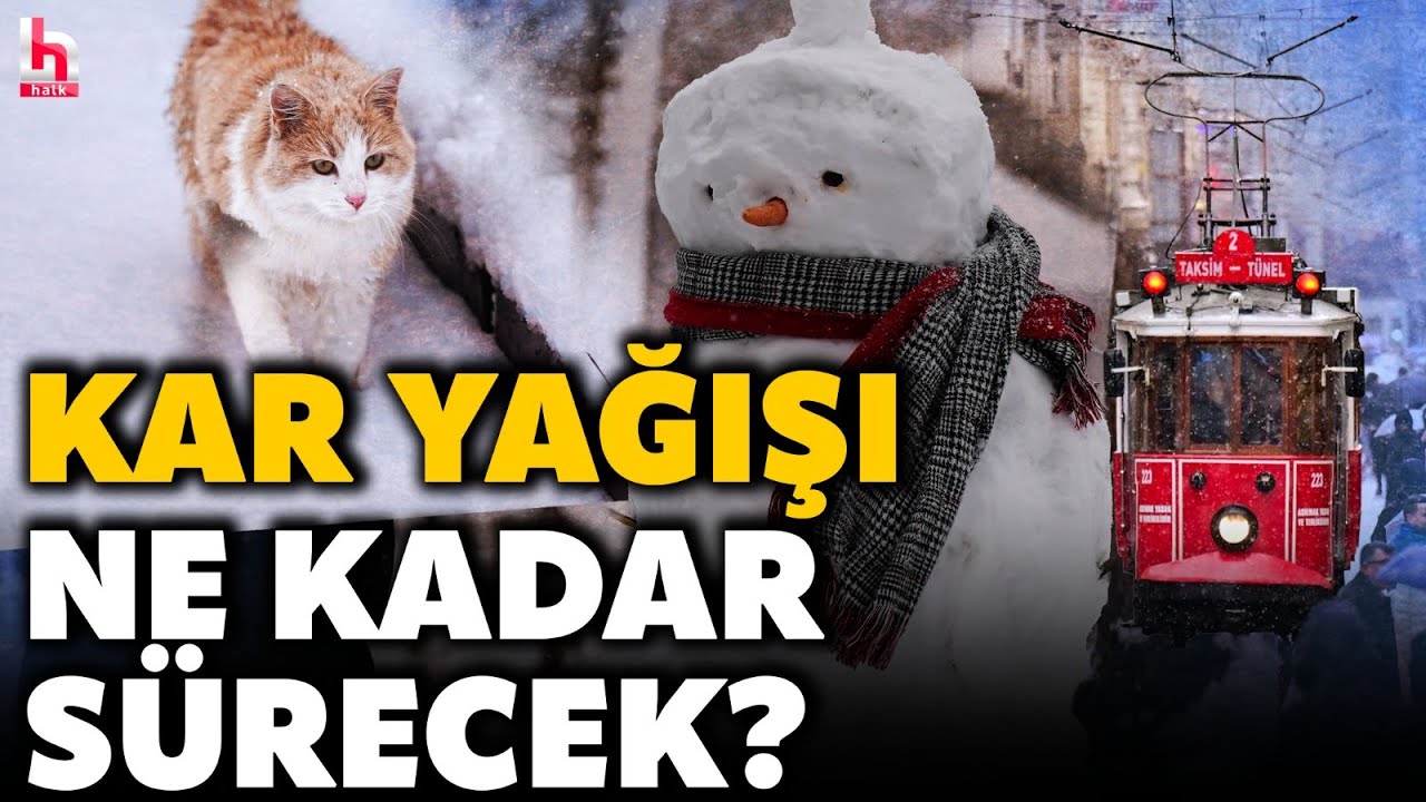Kar İstanbul'u esir aldı! Kar yağışı ne zamana kadar s&uuml;recek? Meteoroloji'den kritik uyarı!