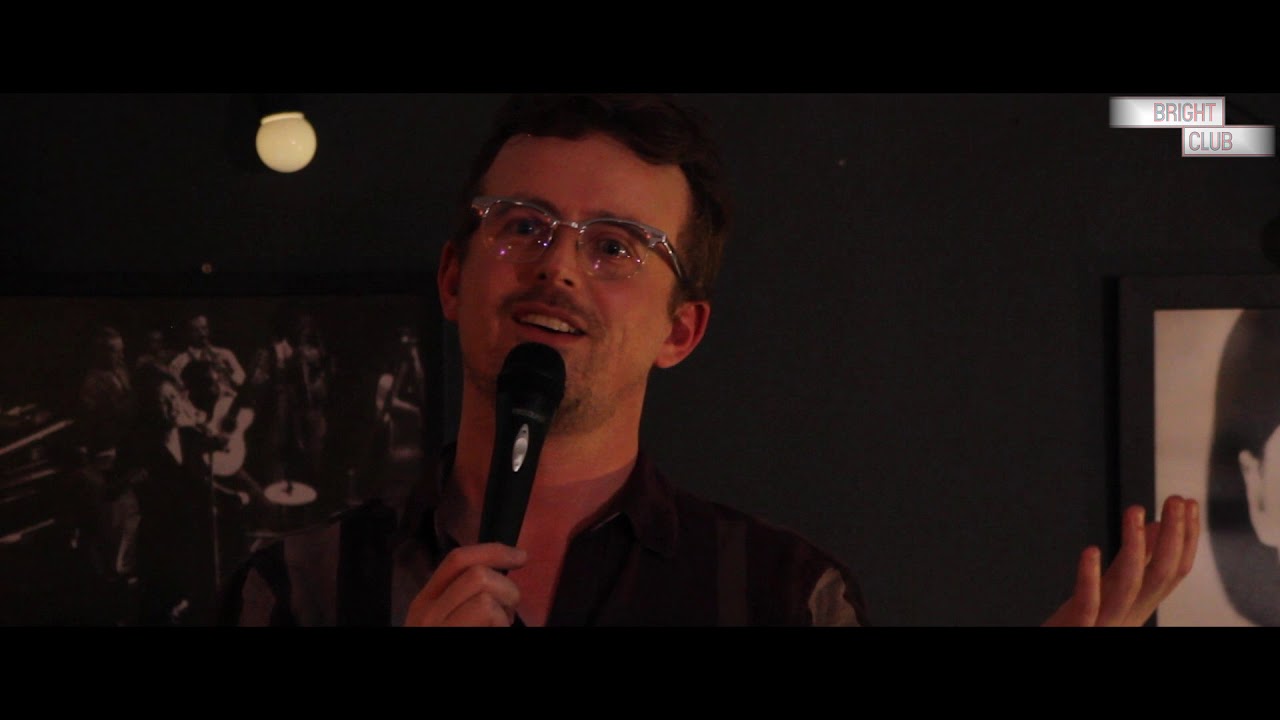 Steve Cross at Bright Club Galway