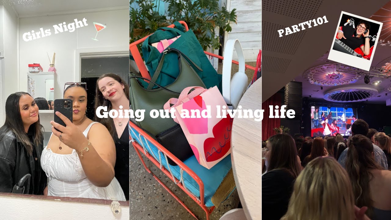 GO OUT WITH ME & MY FRIENDS (this is what girlhood feels like) | girls nights, shopping, PARTY101
