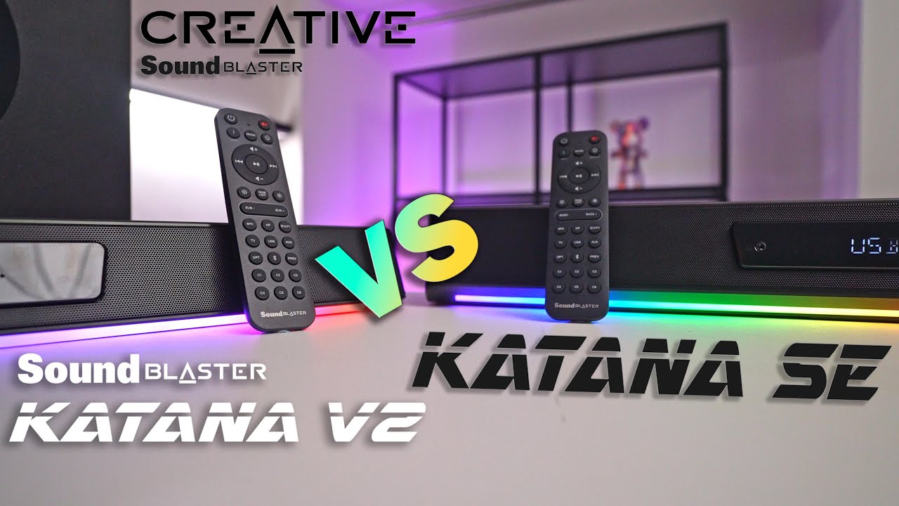 Sound Blaster Showdown: Creative Katana V2 против Katana SE