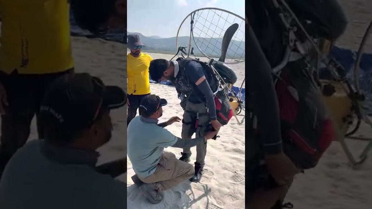 Paramotor course at nimas