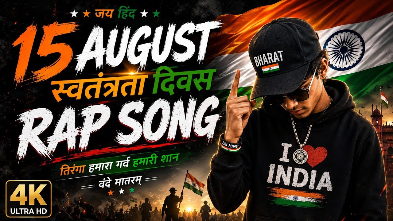 🇮🇳 15 अगस्त स्पेशल RAP SONG | मेरा भारत 🇮🇳 | Desh Bhakti Rap | Independence Day 2026 | AI Music Worl