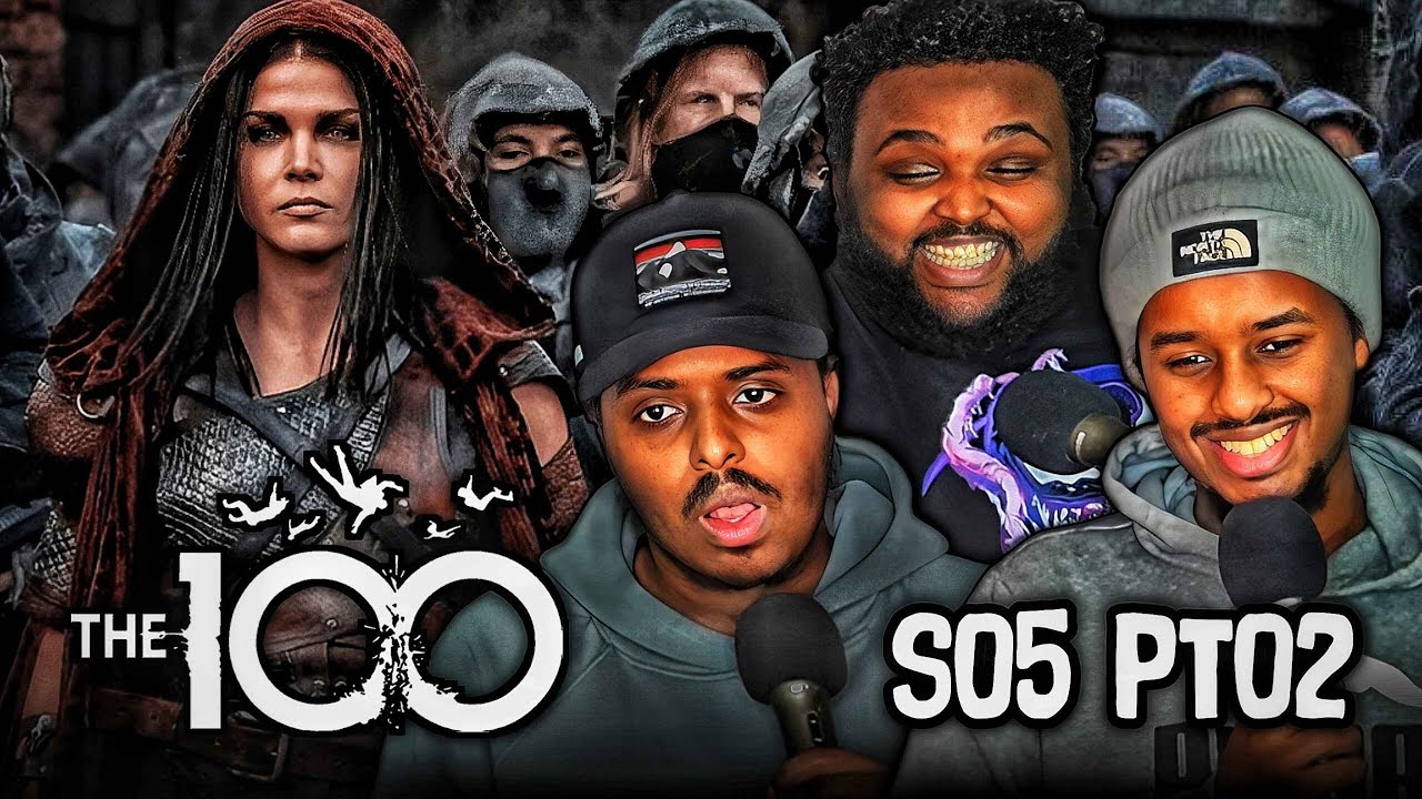 WE BINGED THE 100 *REACTION* FIRST TIME WATCHING SEASON 5 (part 2/4)