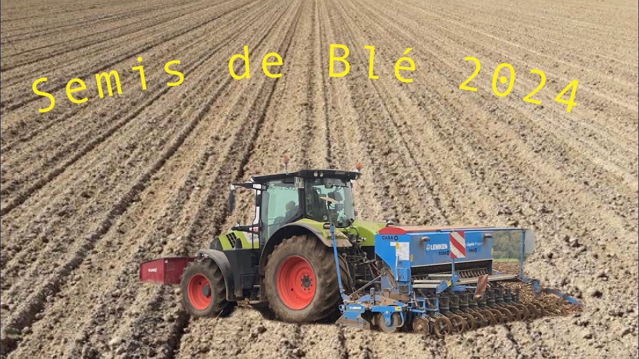 Semis blé 2024