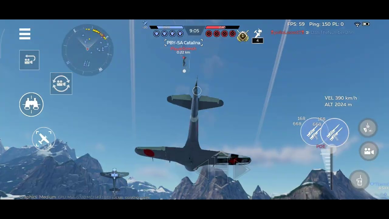 🇯🇵AVIONES JAPONESES RANGO III (11 KILLS) 🇯🇵