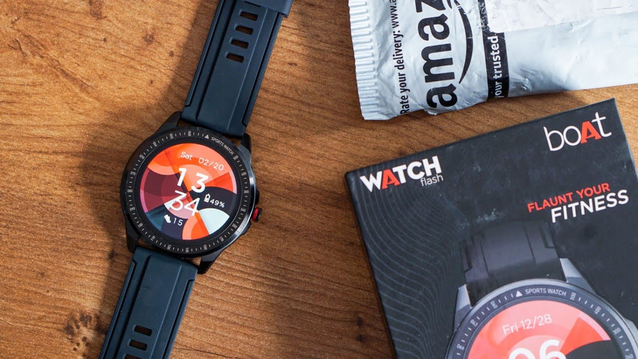 Boat Watch Flash Amazon Unboxing Retail Unit | Initial Impressions