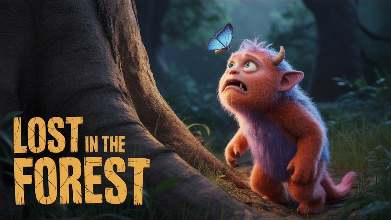 Little Monster Lost in the Magic Forest