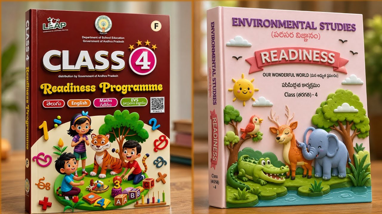 4th Class EVS Readiness Programme 2026 | Readiness EVS New Books 2026 | EVS Readiness programme 