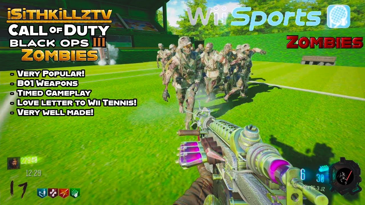 Новая игра Wii Tennis ZOMBIES набрала более 5000 загрузок за 2 недели, давайте посмотрим! - Польз...