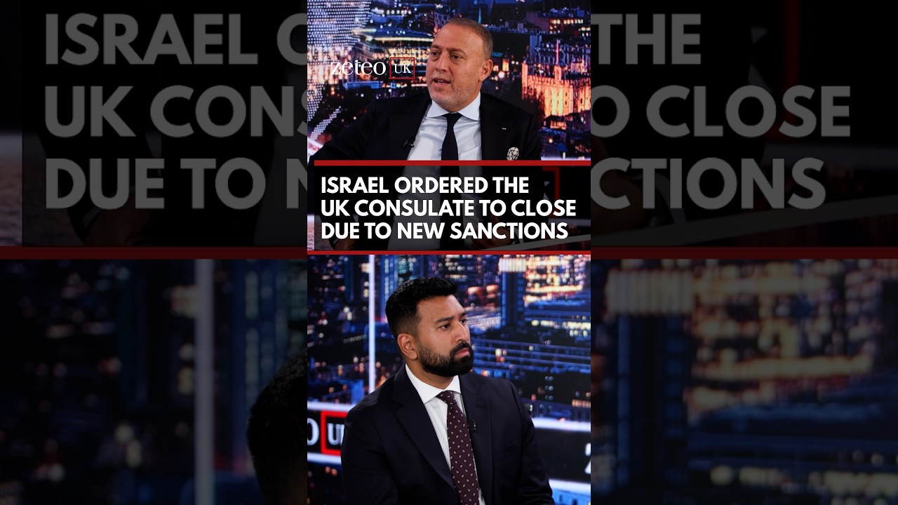 Israel ordered the UK Consulate to close due to new Sanctions