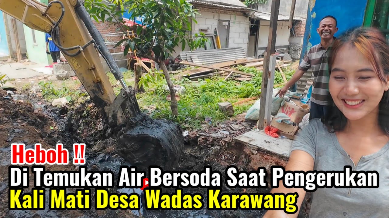 Heboh‼️Ditemukan Air Bersoda Setelah Aliran Kali Wadas Di Keruk