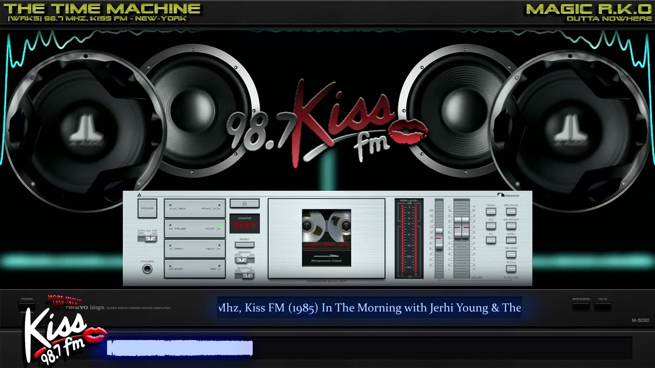 [WRKS] 98.7 Mhz, Kiss Fm (1985) In The Morning with Jerhi Young & The Latin Rascals