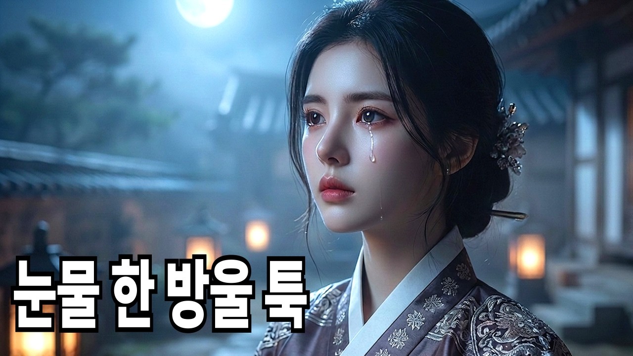 playlist 💧 눈물 한 방울 툭, 가슴을 울리는 진한 가락 | 사극풍전통트롯 | Tears & Deep
