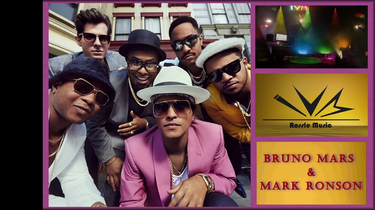 Uptown Funk - Bruno Mars & Mark Ronson - 🎤 Instrumental  [lyrics via subtitles] 2014