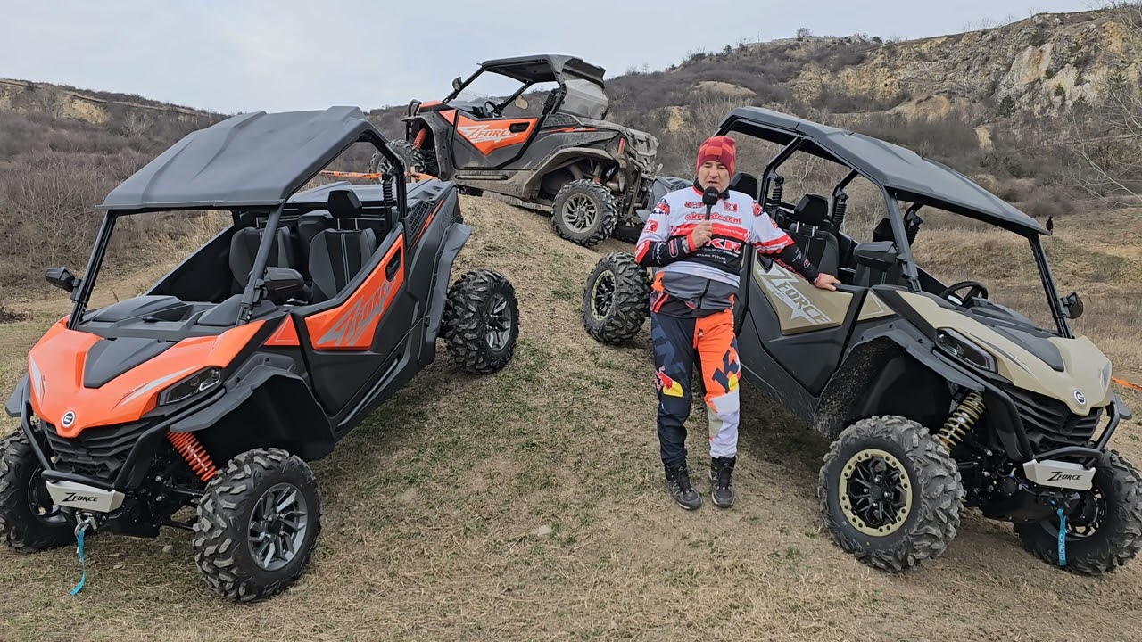 Porovnanie a test CFMOTO Gladiator Z950 Sport vs. CFMOTO Gladiator Z950 Sport XL
