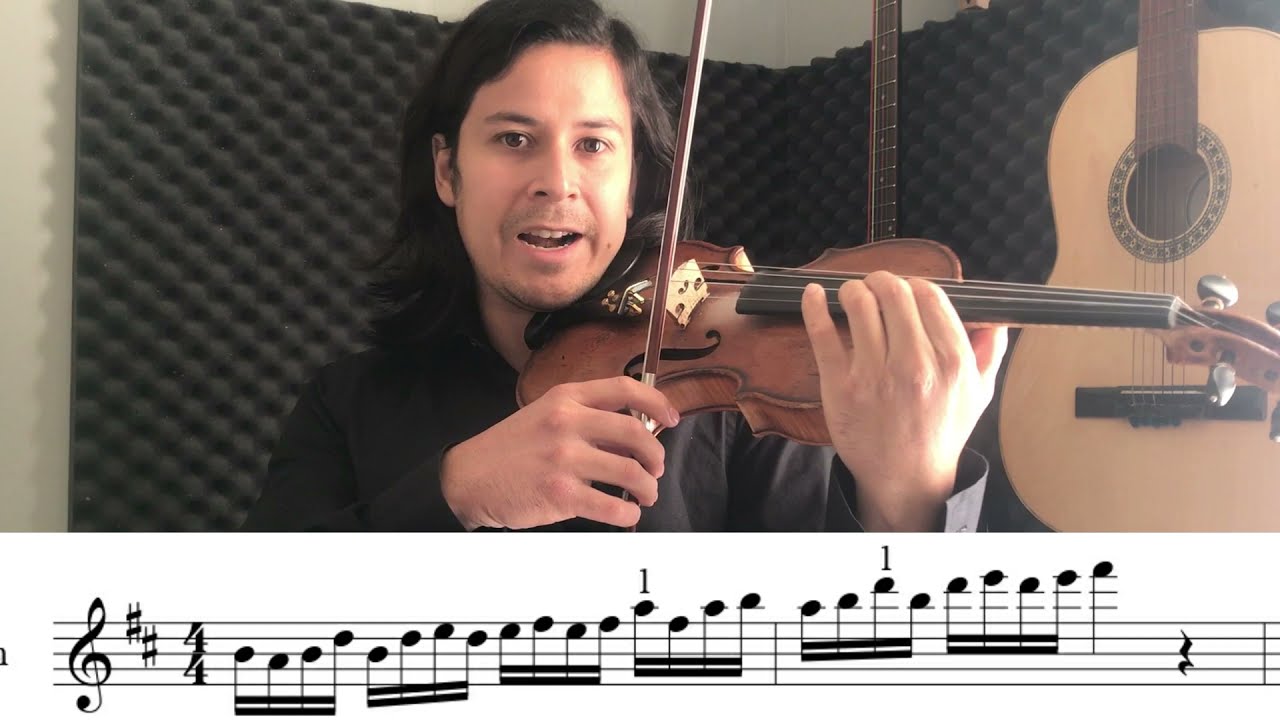 Ejercicio/Lick para Violín