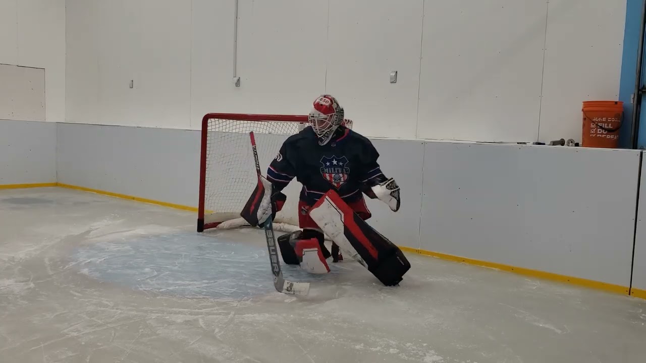 Goalie Lesson | Post Play & Lateral Releases