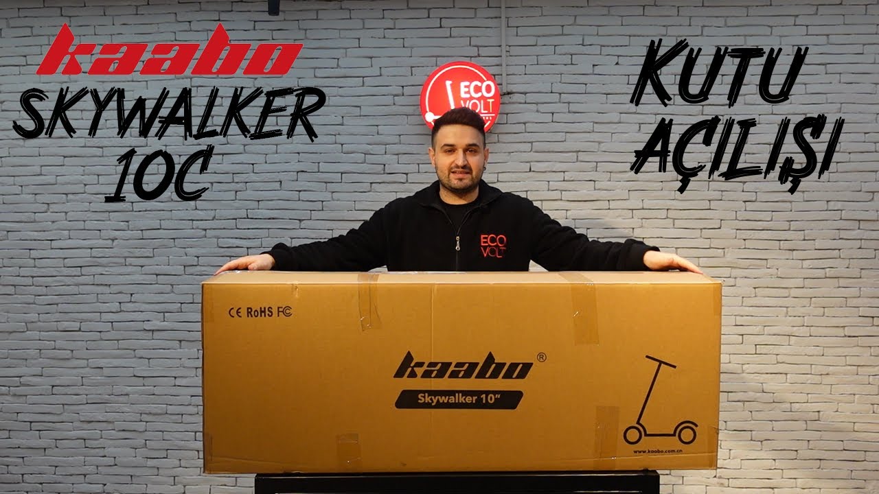 Kaabo | Skywalker 10C Elektrikli Scooter Kutu Açılışı & Kurulum