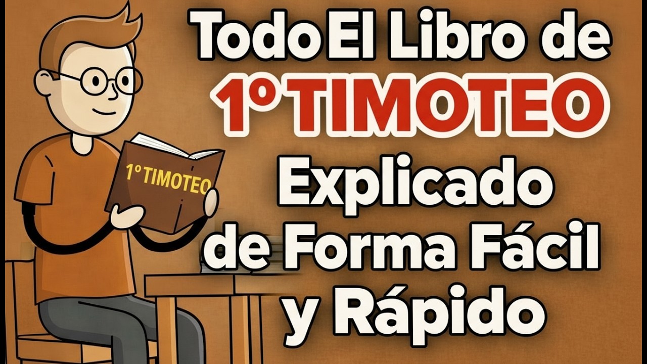 Todo El Libro de 1 TIMOTEO Explicado de Forma Fácil y Rápido