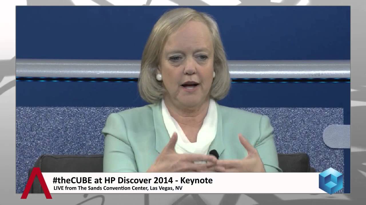 Day 2 Keynote - HP Discover Las Vegas 2014 - theCUBE - #HPDiscover