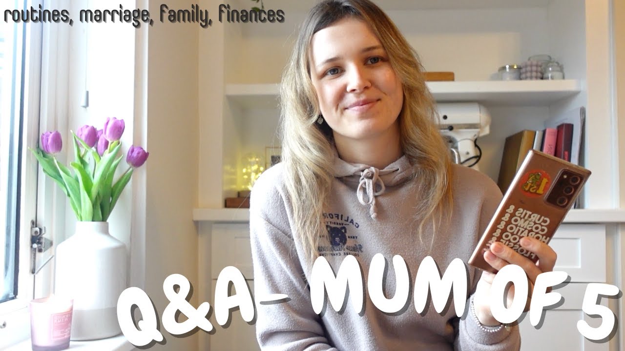 MUM OF FIVE LIFE & FAMILY Q&A| Family of seven, stay at home mum| PART ONE