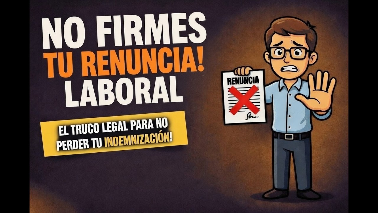 Despido encubierto: Cómo salvar tu indemnización si te presionan para irte.