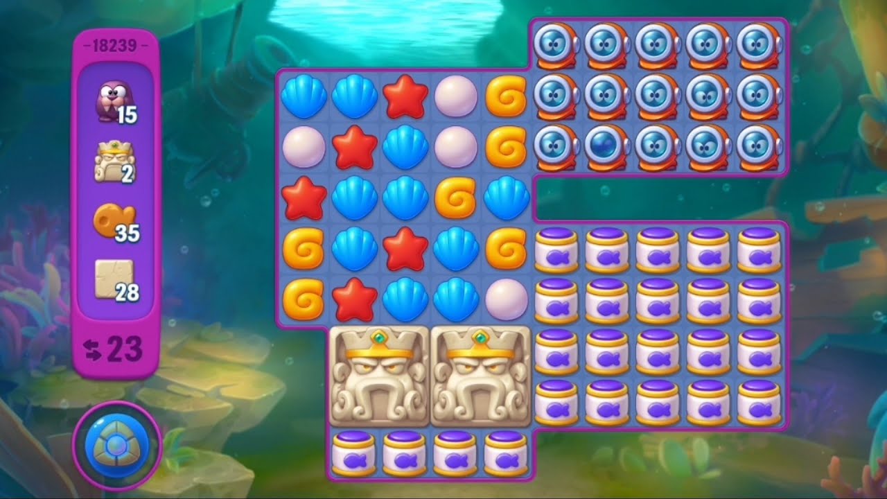 Fishdom 18239 Super Hard Level - NO 💣🧨💥