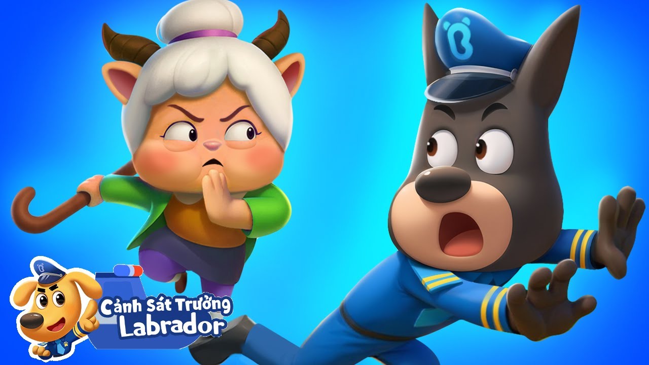 🤺 Cảnh sát gặp bà già | TP. Ven Biển | Hoạt hình thiếu nhi 👮 Cảnh sát trưởng Labrador Vietnam 🚔