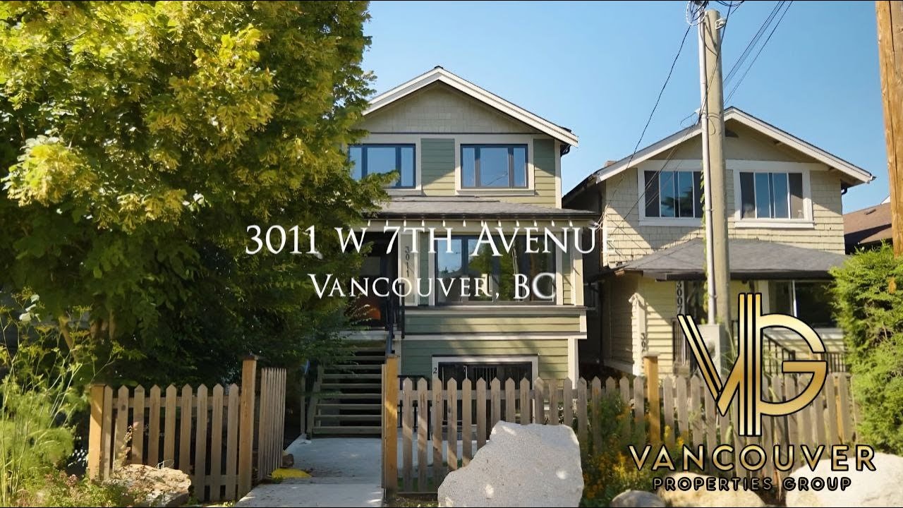 3011 W 7th Ave Vancouver | Luxury West Side Home Tour | Ron Parpara, Vancouver Properties Group