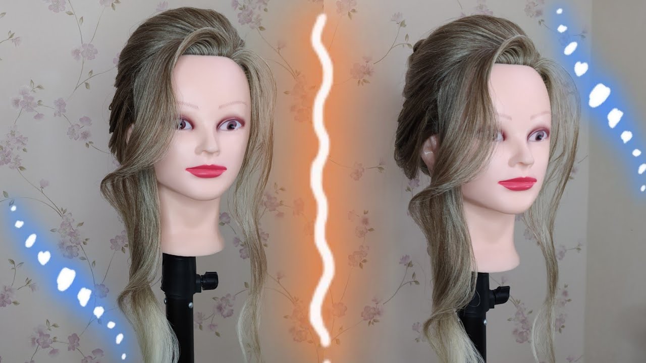 آموزش جلومو عروس #آمنه_کوکبی#جلومو#hairstyle