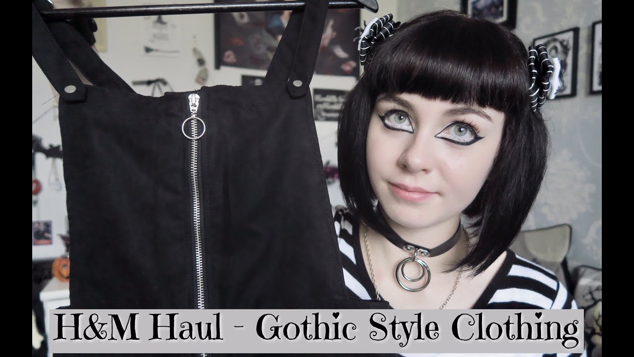 H&M HAUL - AFFORDABLE GOTHIC STYLE CLOTHING