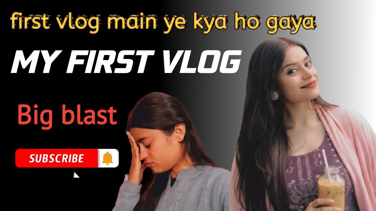 Unexpected blast in my 1st vlog. | Don't miss the end | Shivani Chauhan vlog