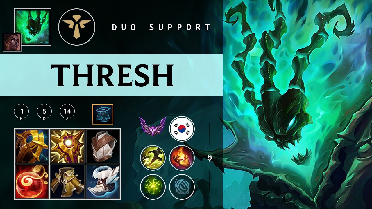 Thresh Support vs Alistar - KR Master Patch 26.04
