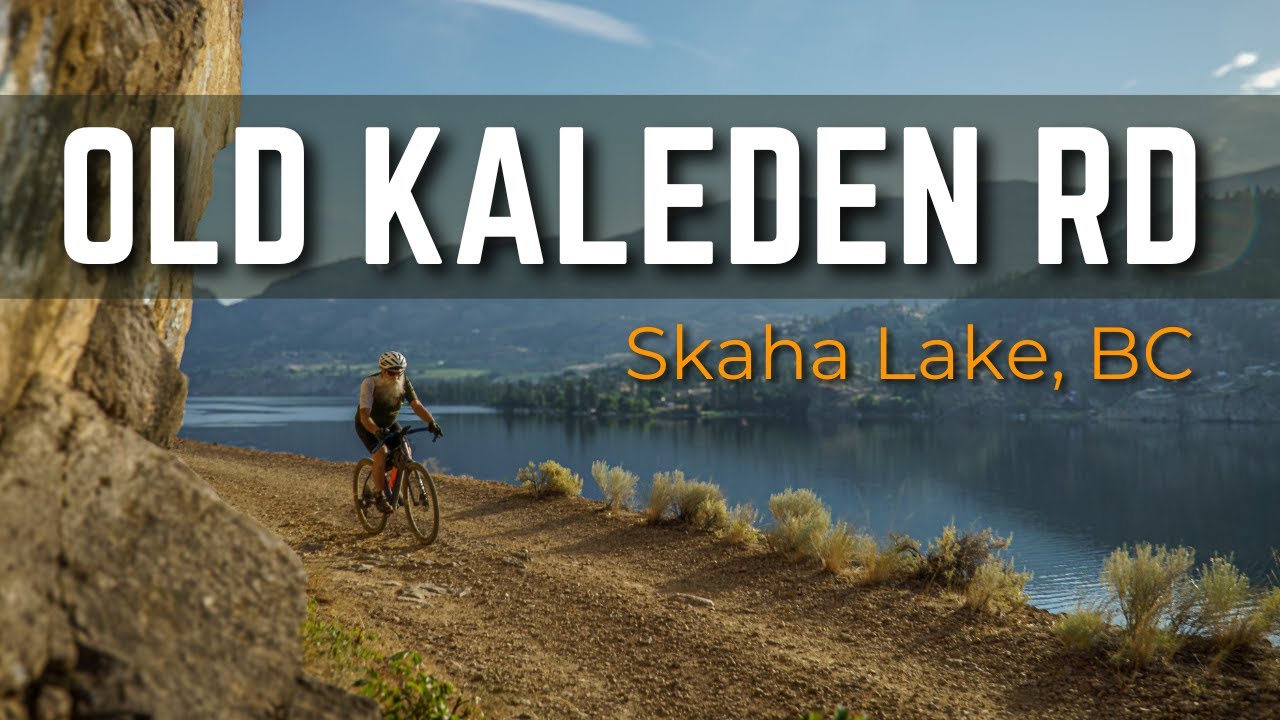 Gravel Cycling Old Kaleden Rd - Skaha Lake BC