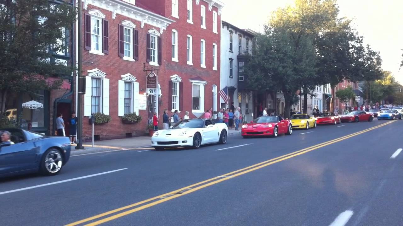 Carlisle PA, Corvette Parade